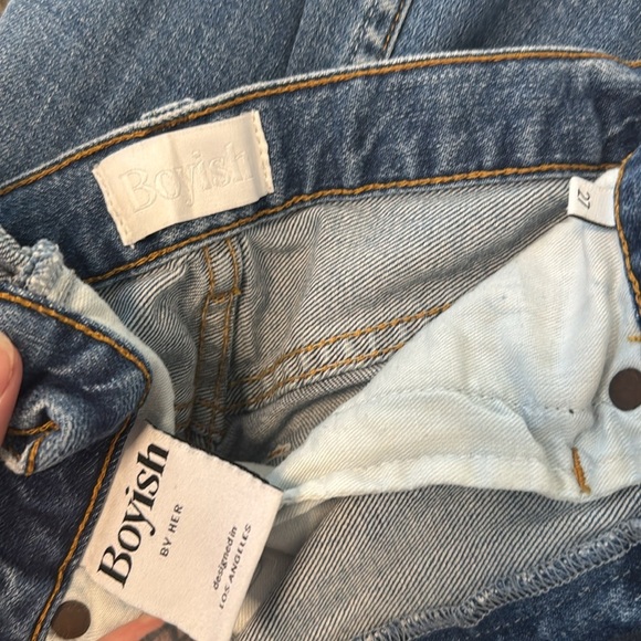 BOYISH THE ZACHARY HIGH RISE SKINNY JEANS IN BEST FOOT FORWARD 27 4 - Picture 5 of 6